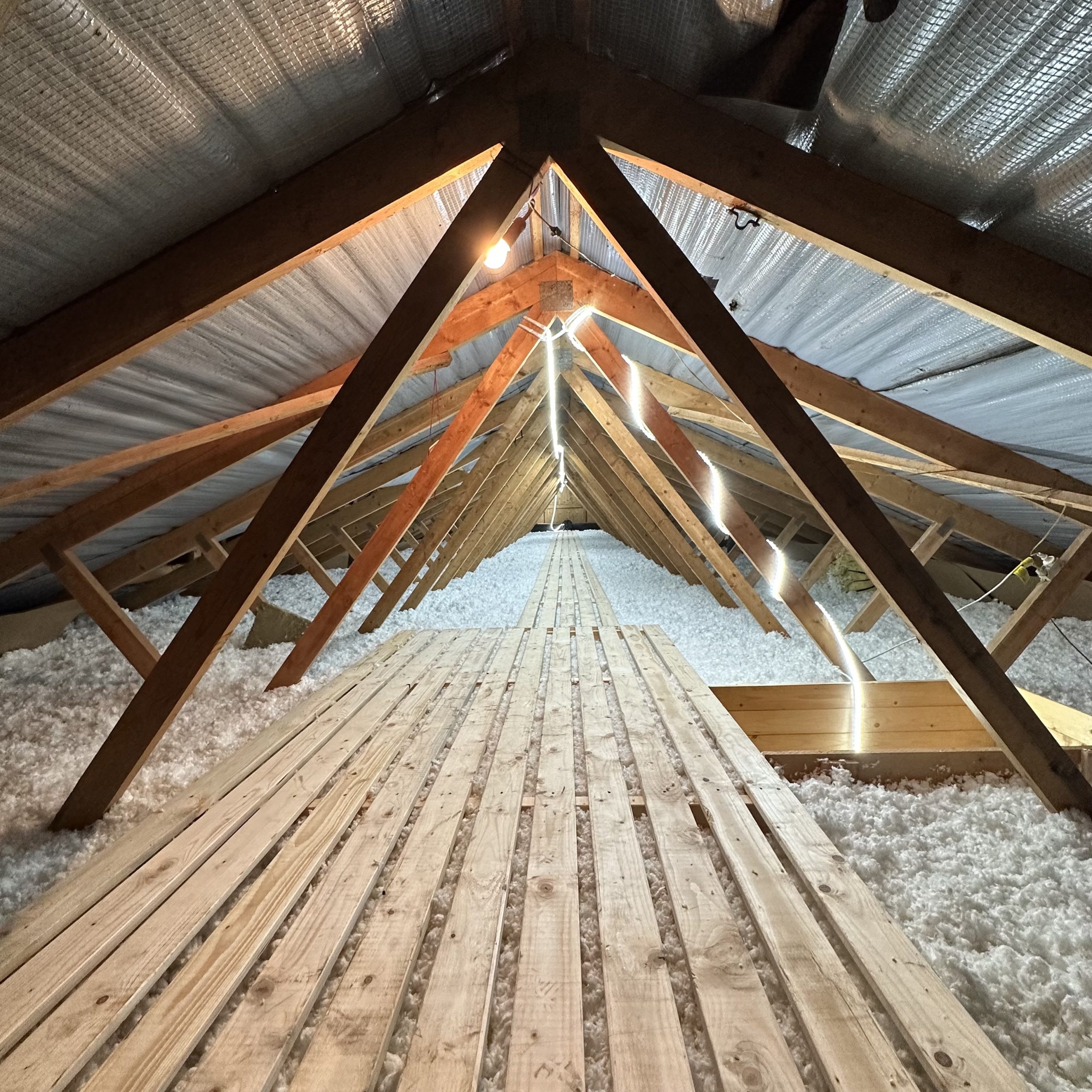 Loftisolering færdig